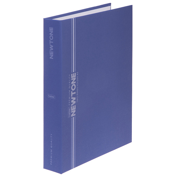 Тетрадь на кольцах А5 80 листов в клетку "НЬЮТОН ПАСТЕЛЬ" Чернильное небо 80г/кв.м Обл. мел.картон Софт тач  ламинация СОФТ ТАЧ в индив.упак.