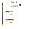 Карандаш ч/г "Graphix" HB 