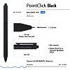 Ручка шариковая автомат. 0,38 мм PointClick.BLACK, СИНЯЯ