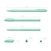 Ручка шариковая ErichKrause Neo® Stick Pastel 0.7, Super Glide Technology цвет чернил синий 