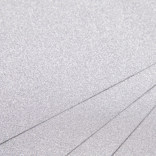 Бумага цветная глиттерная "VISTA-ARTISTA"  250 г/м2 A4 21 х 29.7 см. 01 - под серебро (silver)