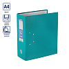 Папка-регистратор 125 мм "Expert Complete" Classic A4 PVC арочный механ. лён изумрудный