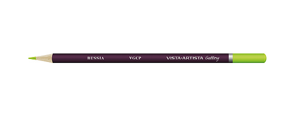 Карандаш цветной художественный "VISTA-ARTISTA" "Gallery"  заточенный 622 Майский зеленый (May green)