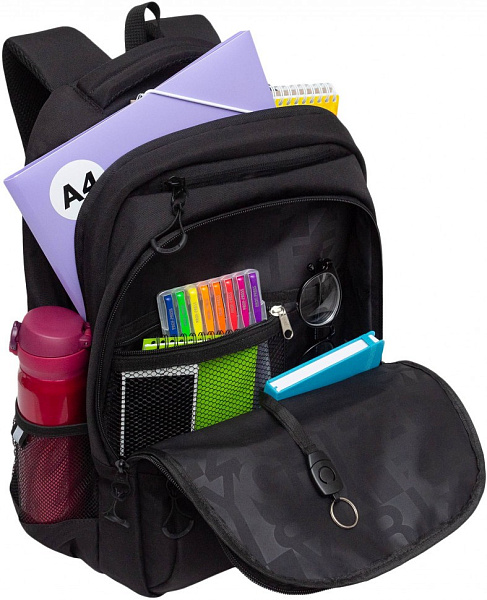 Рюкзак (/1 черный - черный)