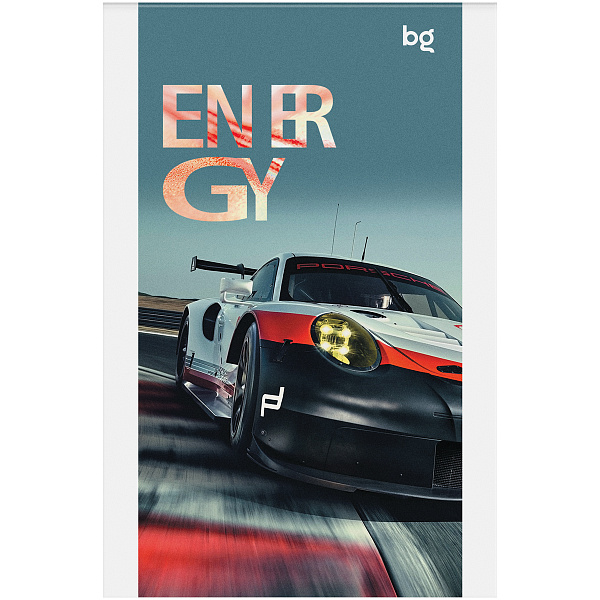 Блокнот А6, 48 листов на скрепке, BG "Racing cars", мягкая обложка мелованный картон, 60 г/кв.м