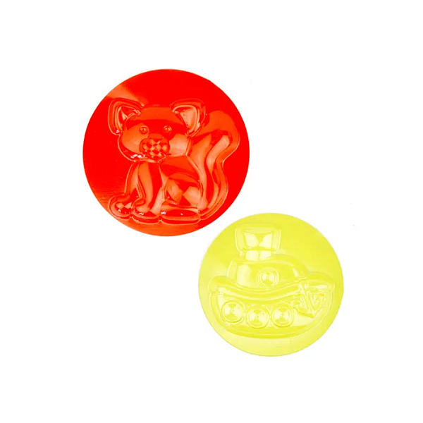 Набор теста для лепки Луч 6 цветов с формочками