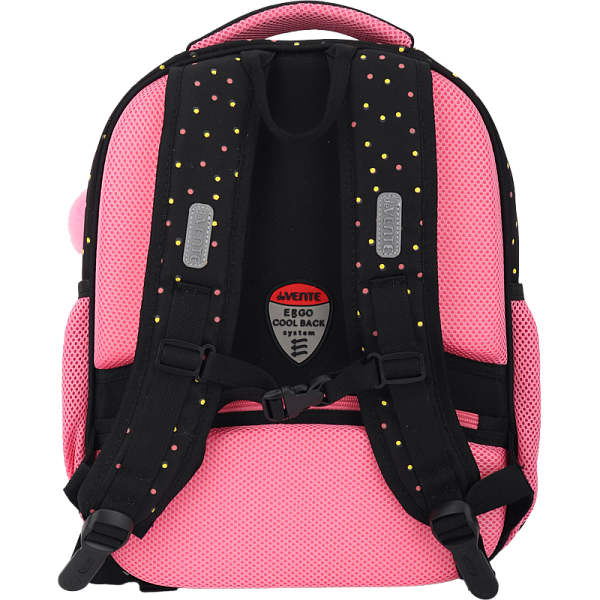 Рюкзак "deVENTE. Choice Lite. MooreCafe" школьный жесткий 38x29x17 см (17 л) вес 800 г, плотный износостойкий полиэстер с водоотталкивающей пропиткой, 2 отделения на молнии (одно отделение с разделителями для учебников, другое отделение с 2-мя органа