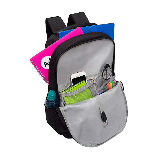 Рюкзак (/3 черный - серый)