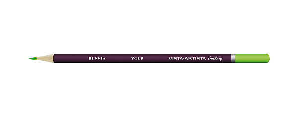 Карандаш цветной художественный "VISTA-ARTISTA" "Gallery"  заточенный 601 Лайм (Lime)