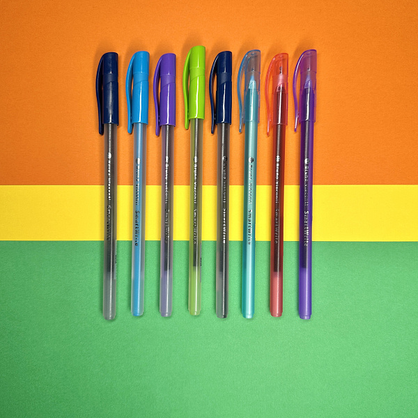 Ручка шариковая 0,5 мм "SmartWrite Creative" СИНЯЯ (3 цвета) 