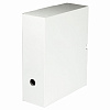 Короб архивный с клапаном А4, 150 мм, микрогофрокартон, до 1400 листов, белый, 250x150x315 мм