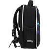 Рюкзак "deVENTE. Junior. Turbo Galaxy" школьный жесткий 35x27x13 см (14 л) вес 800 г, плотный износостойкий полиэстер с водоотталкивающей пропиткой, 2 отделения (одно отделение на молнии с разделителями для учебников и органайзером, другое отделение 