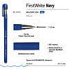 Ручка шариковая 0,5 мм "FirstWrite.NAVY" СИНЯЯ