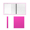 Папка на 4 кольцах 35 мм ErichKrause, Neon, А4, розовый (КАРТОН)