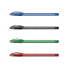 Набор из 4 ручек шариковых ErichKrause Neo® Stick Original 0.7, Super Glide Technology, цвет чернил: син, черн, красн, зел (в пакете)
