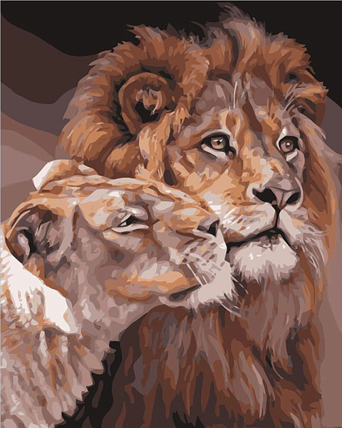 Картина по номерам 50*40 "Ты лучший!" "ФРЕЯ"