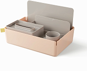 Короб для хранения Deli разборный 315x210x186мм зеленый пластик (упак.:1шт) XDM33GREEN