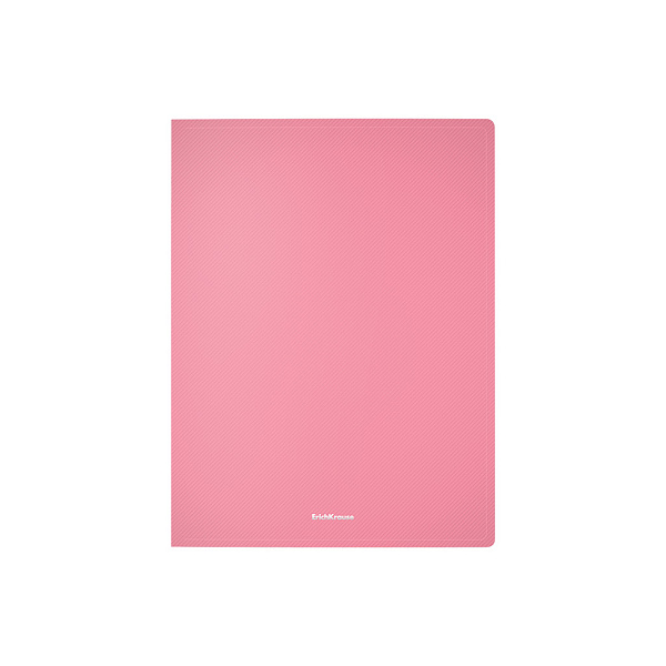 Папка 4 кольца 24 мм А4 ErichKrause Diagonal Pastel, ассорти (в пакете по 4 шт.)