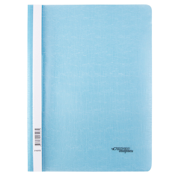 Скоросшиватель A4 140/180 мкм лён . голубика "Expert Complete" Trend ICEberries