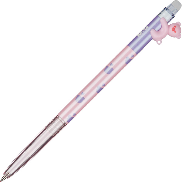 Ручка гелевая стираемая M&G AdorablePet автоматическая, в асс AKPH9572D20496C