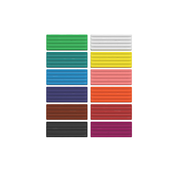 Пластилин 12 цв. ErichKrause 192г (коробка) Классический 