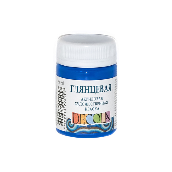 Акрил 50 мл глянц. Декола Синяя 