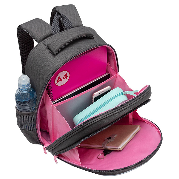 Рюкзак школьный (/1 серый)