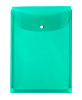 Папка на кн. А4 с расширением, 230*310, 180 мкм, прозрачно-зеленый
