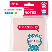 Бумага на л/п  76*76 100л. M&G So Many Cats, в ассорт