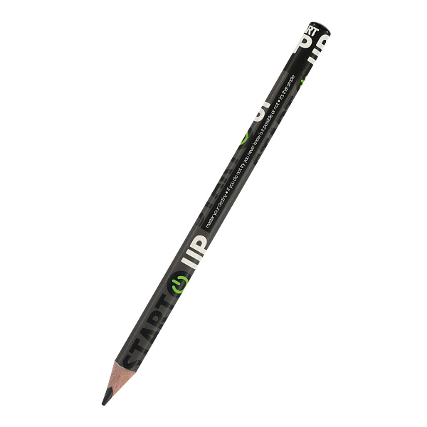 Карандаш ч/г "HappyGraphix Jumbo. Start Up" 4B 3.5 MM
