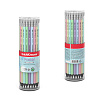 Карандаш ч/г HB ErichKrause JOY® Pastel, пластиковый  круглый, с ластиком, (в тубусе)