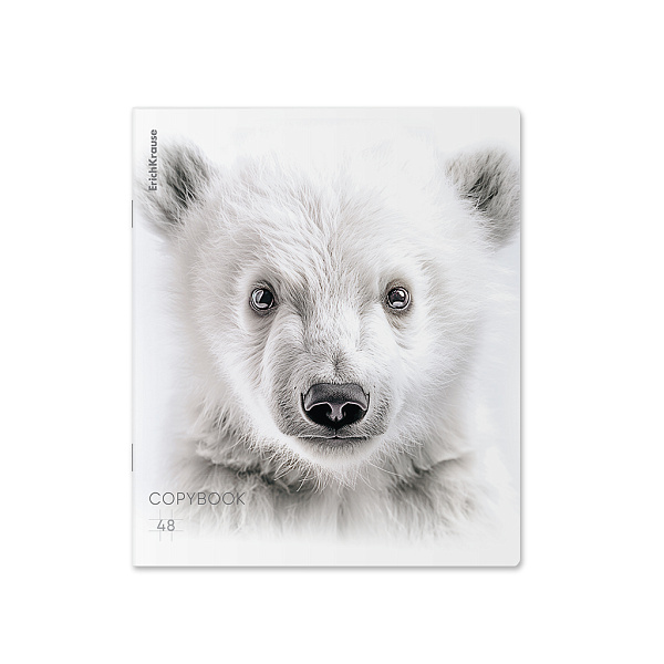 Тетрадь 48 л. кл. "Whiteout", ламинация soft-touch+выборочный УФ-лак ErichKrause _MIX-PACK