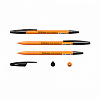 Ручка шариковая ErichKrause® R-301 ORANGE 0.7 Stick черная (22188)