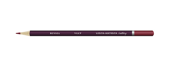 Карандаш цветной художественный "VISTA-ARTISTA" "Gallery"  заточенный 720 Темный шоколад (Dark chocolate)