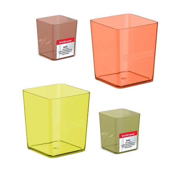 Подставка настольная пластиковая ErichKrause® Base, Neon, ассорти из 2 цветов
