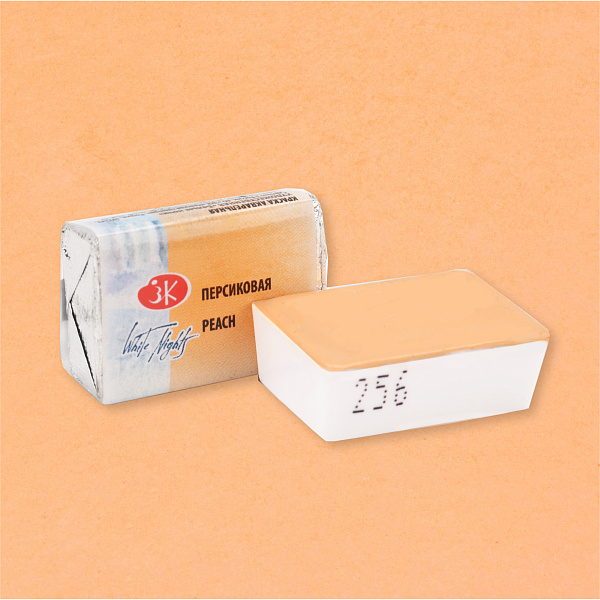 Акварель кювета 2,5 мл Персиковая  Белые Ночи