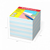 Блок бумаги  9*9*9см ErichKrause запасной голубой