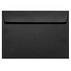 Конверт 114х162 С6 Черный, чистый, б/окна, силик/лента, 110г/м2
