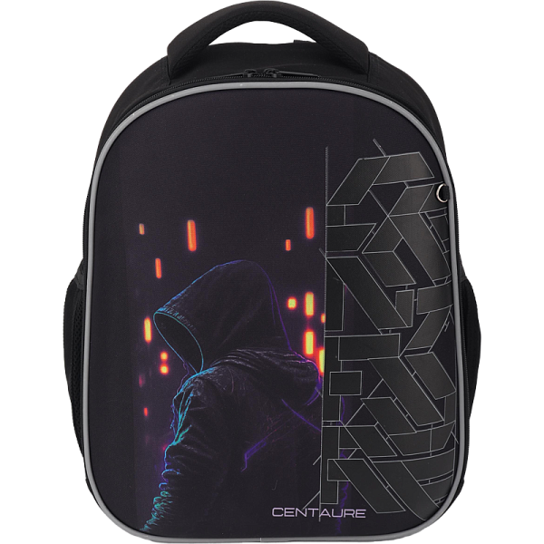 Рюкзак "deVENTE. Choice Lite. Centaur" школьный жесткий 38x29x17 см (17 л) вес 800 г, плотный износостойкий полиэстер с водоотталкивающей пропиткой, 2 отделения на молнии (одно отделение с разделителями для учебников, другое отделение с 2-мя органайз