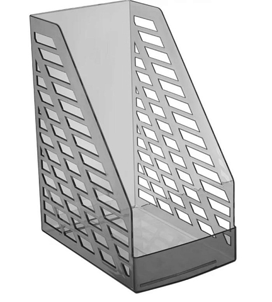 Лоток вертикальный STAMM XXL тонированный серый, 