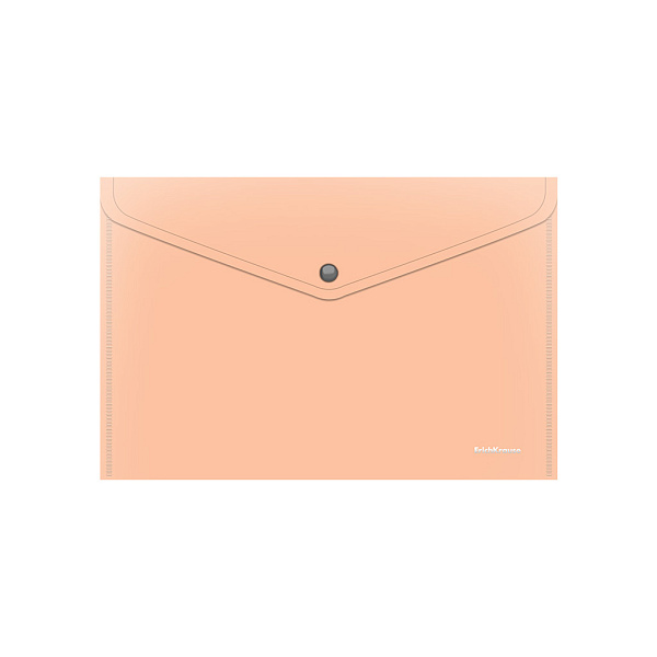 Папка-конверт на кн. ErichKrause Matt Pastel Bloom, A4, непрозрачный, ассорти (в пакете по 12 шт.)