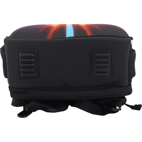 Рюкзак "deVENTE. Junior. Turbo Galaxy" школьный жесткий 35x27x13 см (14 л) вес 800 г, плотный износостойкий полиэстер с водоотталкивающей пропиткой, 2 отделения (одно отделение на молнии с разделителями для учебников и органайзером, другое отделение 