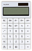 Калькулятор 12 разр., Deli Nusign белый 
