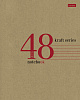 Тетрадь 48 листов в клетку КРАФТ "CRAFT" 5 диз.в блоке скругл.углы 60-65г/кв.м на скобе 