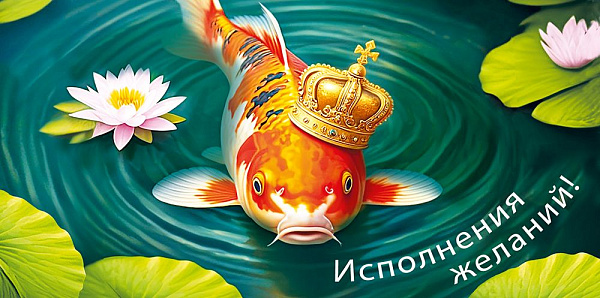 Конверт для денег "Исполнения желаний!"