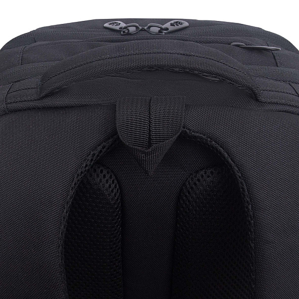 Рюкзак школьный с обесом (/1 черный - розовый)