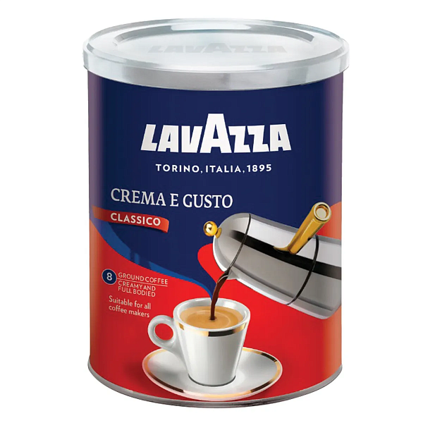 Кофе молотый Lavazza "Crema E Gusto", 250 г, м/у