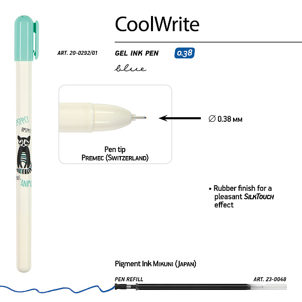 Карандаш сегментный ErichKrause® Bones 1.7 мм, НВ (в блистере по 1 шт.)