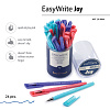 Ручка шариковая 0,5 мм "EasyWrite.JOY" синяя (5 цветов корпуса)