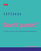 Тетрадь 80 л. кл. "Don't panic"  65г/кв.м выб лак на скобе 